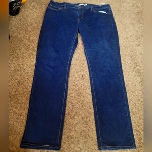 Levi's 711 Skinny 24 W Jeans good condition color blue Navy
